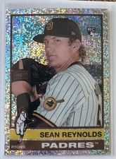 2025 Topps Heritage Silver Sparkle SEAN REYNOLDS #160 San Diego Padres Rookie RC