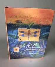Vintage Hallmark DRAGONFLY Photo Album HAPPINESS GOLDEN MOMENTS 4x6 Photos