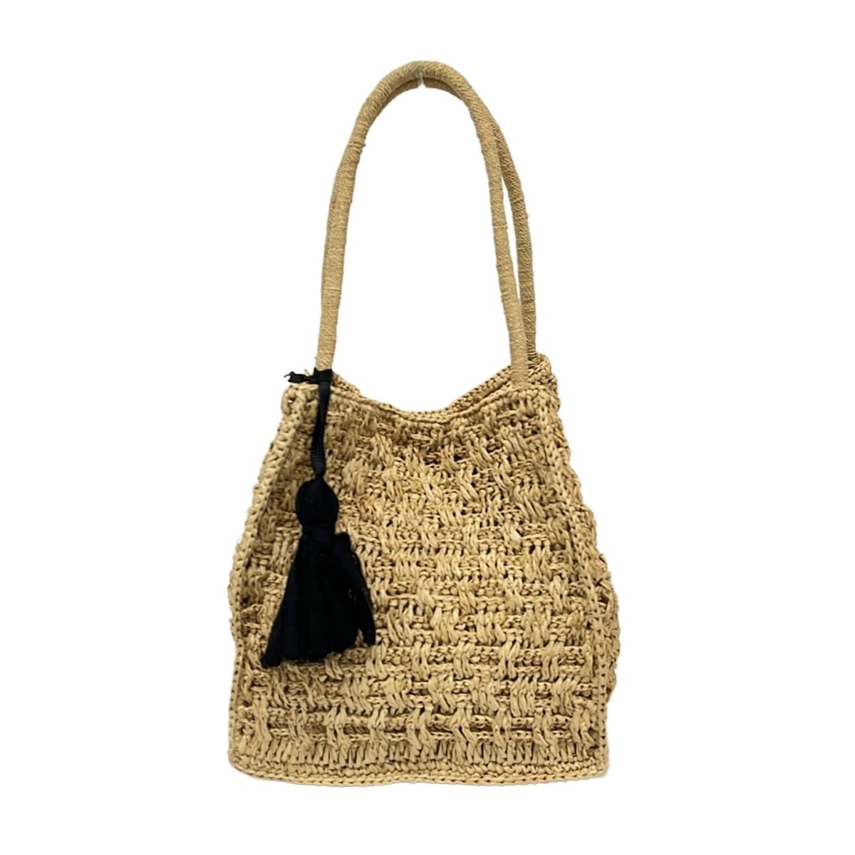 MAISON N.H PARIS Beige Raffia Tote Bag | eBay