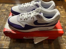 Nike Air Max 1 SC Field Purple White/Field Purple Low Top Sneakers DZ4549-101