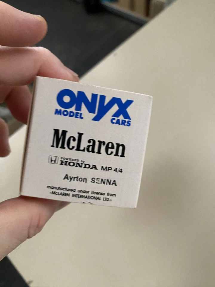 McLaren Honda Onyx Model Senna MP4/4 - Immagine 3 di 4