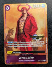 Who's.Who [Winner] ST04-010 One Piece Promotion Cards for sale | eBay