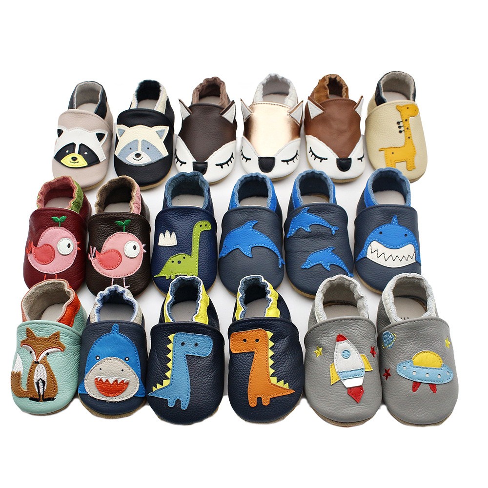Baby Leder Lauflernschuhe Krabbelschuhe Babyschuhe Hausschuhe Rutschfest Schuhe