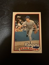 1989 Topps Traded #15T Kevin Brown Rookie RC Combined Shipping