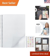 Reusable Sticker Book 40 Sheets, Sticker Collecting Book with Pockets, Sticker