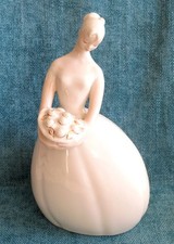 Antique USSR vintage porcelain figurine BRIDE DEBUT 1960s 1970 Soviet Kiev GIFT