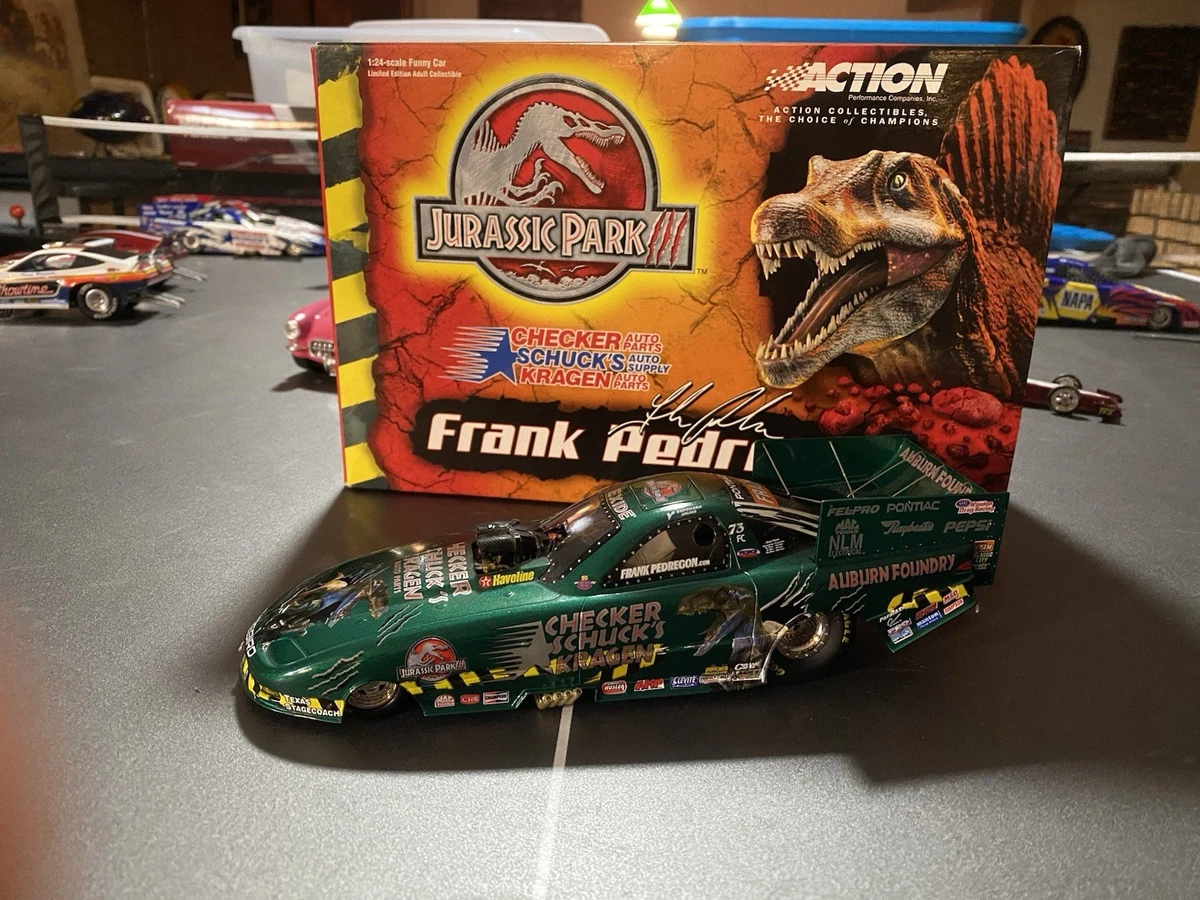 Action Frank Pedregon Diecast Racing Cars 2001 Vehicle Year for