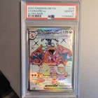 Pokémon Charizard ex 215/197 Obsidian Flames Ultra Rare Holo PSA 10 English 2023
