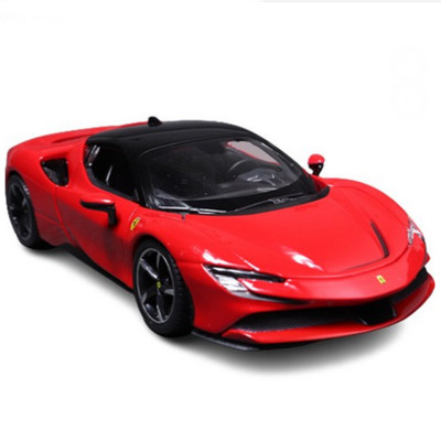 Brago 1:24 Ferrari Stradale SF90 Auto Diecast, rot, 1 Stück