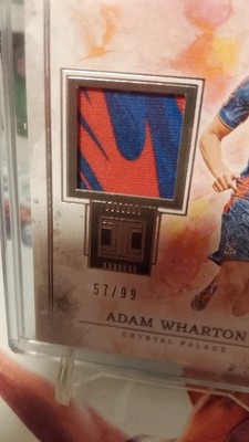 Adam Wharton /99 Patch Relic Panini Impeccable Crystal Palace