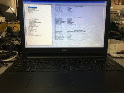 Dell Latitude 3560 15.6'' i3-5015U 4GB RAM No HD/OS *BIOS/No battery* | C686