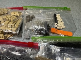 LEGO ARCHITECTURE: Louvre (21024) Built 100% Complete No Box no Manual