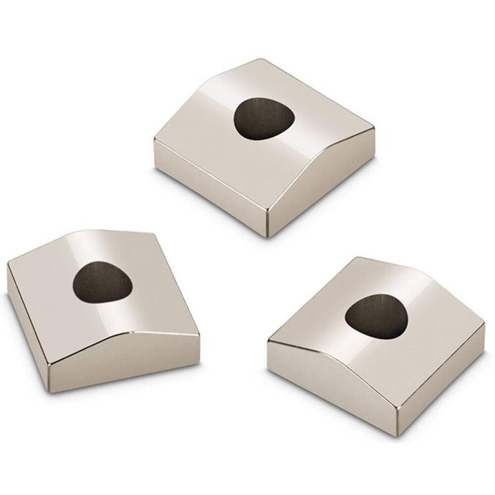 Schaller Locking Guitar Top Nut Clamping Blocks - Chrome