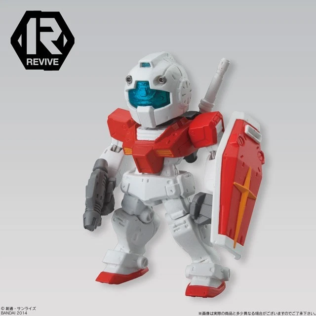 Set of 6 Fw Gundam Converge #18 2015 Mini Figure Complete Bandai From Jpaan New - Image 3 of 4