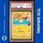 2020 POKEMON FUTSAL PROMO #001/005 PIKACHU ON THE BALL PSA 10