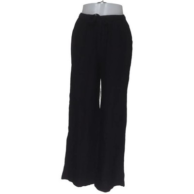 Nelly, Palazzohose, Größe: 36, model: flowy drawstring linen pants, Grau #NwN