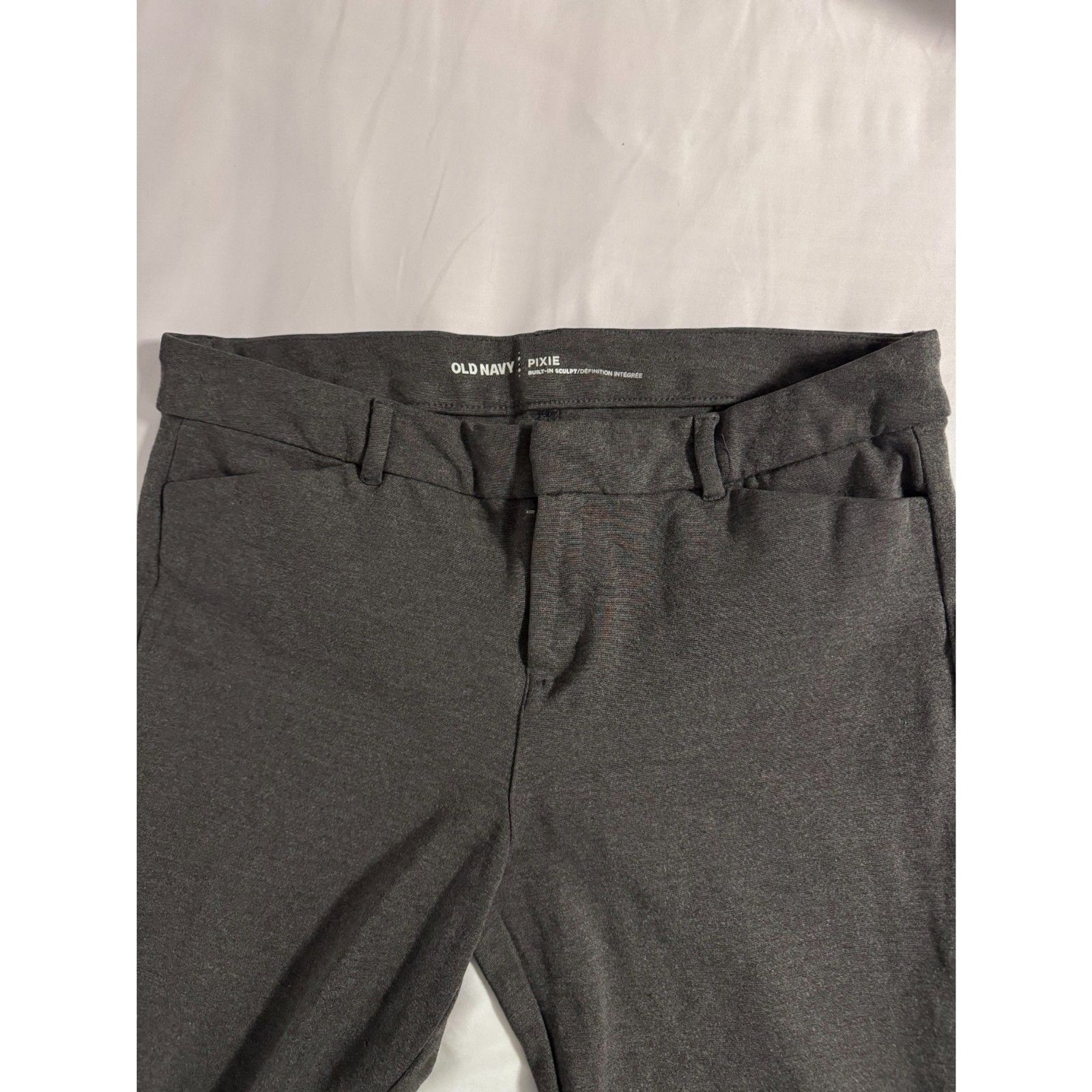 Old Navy Gray Pixie Pants – Size 14 – EUC - image 4