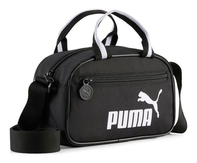 PUMA Campus Sport Mini Grip Bag Handtasche Tasche Puma Black schwarz weiß Neu