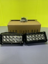 2Pc- 7 inch Off Road 36W LED Fog Lamp 7" Work Light Bar SUV Boat SPOT Lamps Pair