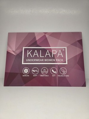 Kalapa Women's 6-Pack Seamless Full Coverage Briefs Multicolor Small S NWT