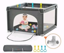 COMOMY Playpens for Babies and Toddlers, 36"x36" Small Baby Play Pen