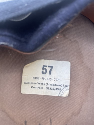 Royal Navy Cap Cl 1 Petty Officer - Picture 3 of 3