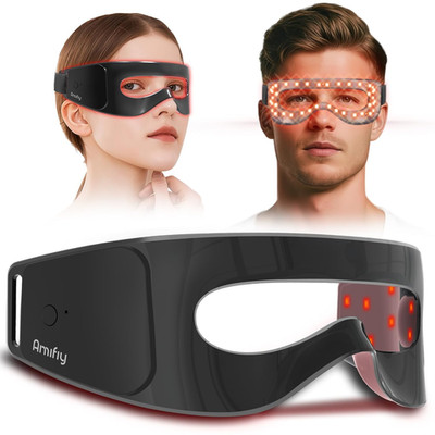 Red Light Therapy for Eyes, 4-In-1 3 Minutes Treatment under Eye Red Light Mask,