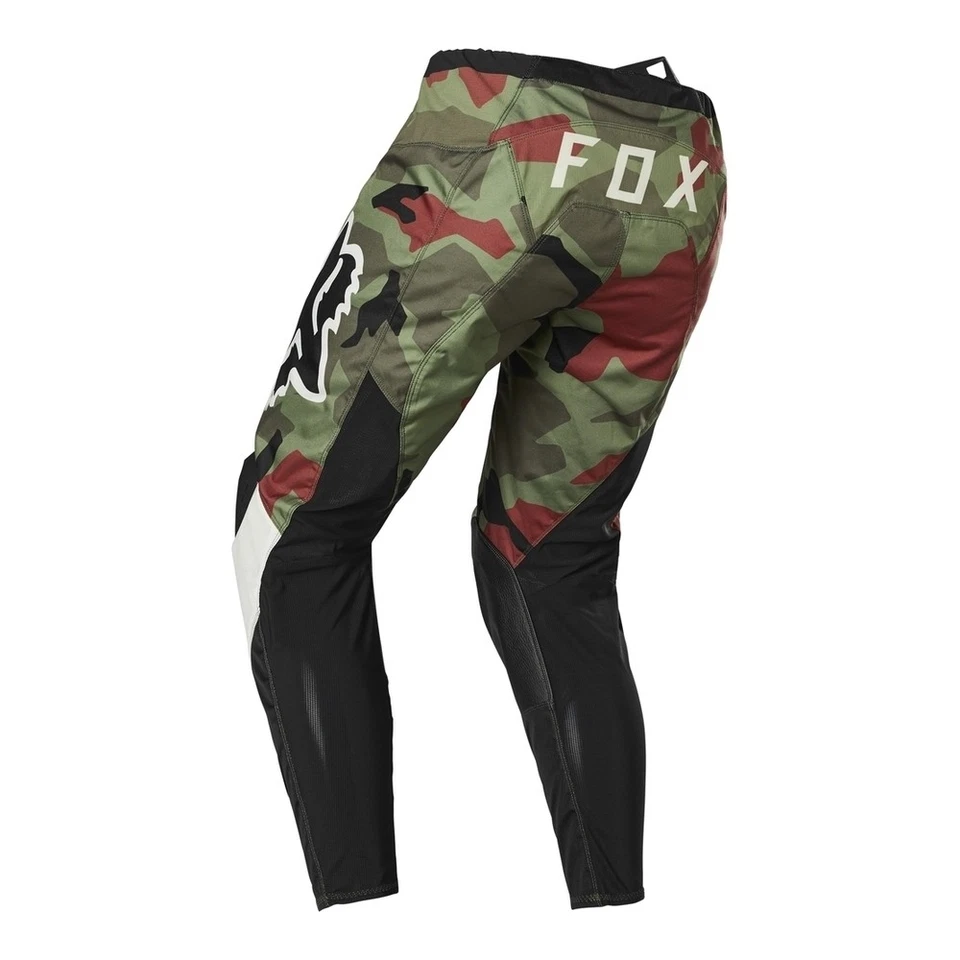 Motocross Set FOX 180 BNKR Kit MX Hose mit Shirt, Crosshose Jersey grün - Bild 4 von 4