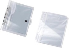 4x6 Small Photo Album Holds for 100 Pictures,Card Sleeve 4x6", Clean