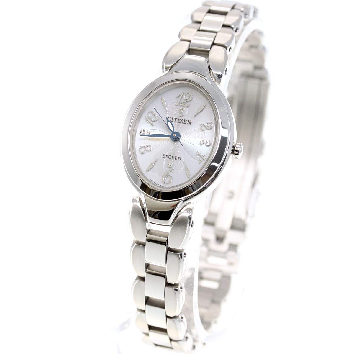 Unused CITIZEN EXCEED Eco-Drive EX2040-55A Silver Women