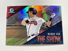 2019 Bowman Baseball Ready for the Show - Austin Riley - Atlanta Braves