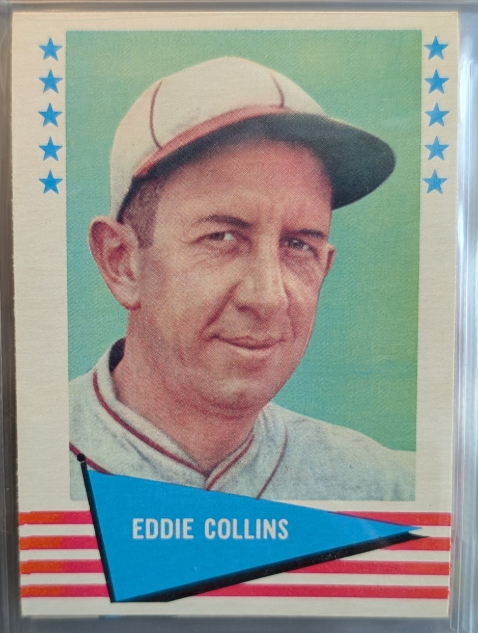 1961 Fleer Greats Eddie Collins #16