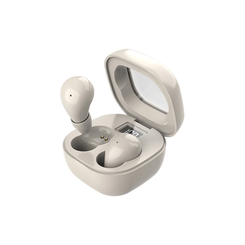 SK19 Mini Invisible Wireless Bluetooth Earbuds Hidden Small Headphones