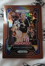 2024 Panini Prizm Monopoly WNBA - Sophie Cunningham #37 Brown Prizm 96/249