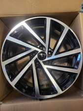 VW Golf Speilberg Style Alloys 18x8 5x112 Et45 Black Polish