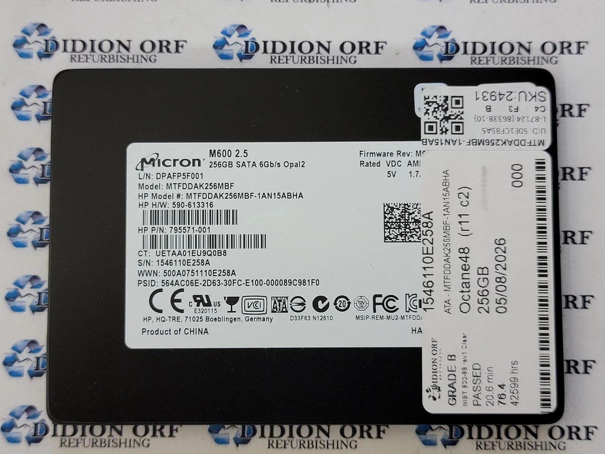 Micron 256 GB Solid State Drives for sale | eBay