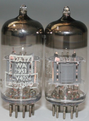 M8162 12AT7WA Mullard made in Gt.Britain Amplitrex tested 1 MP #4560460 456412 - Picture 7 of 11