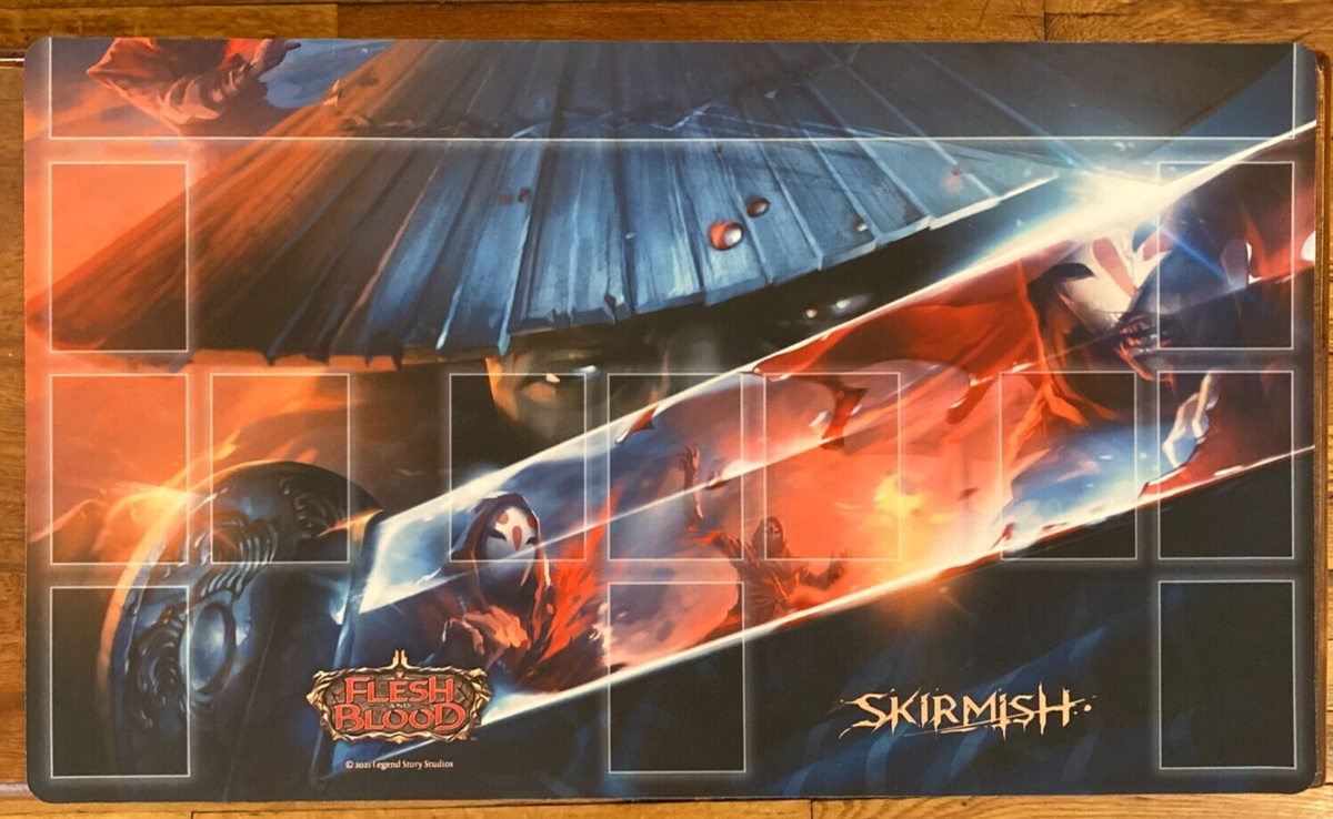 FLESH AND BLOOD - PLAYMAT LOT Exclusive Skirmish & Armory play