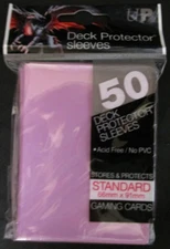 50 Ultra Pro PINK Standard Size Deck Protector Sleeves Pack MTG FREE SHIPPING!