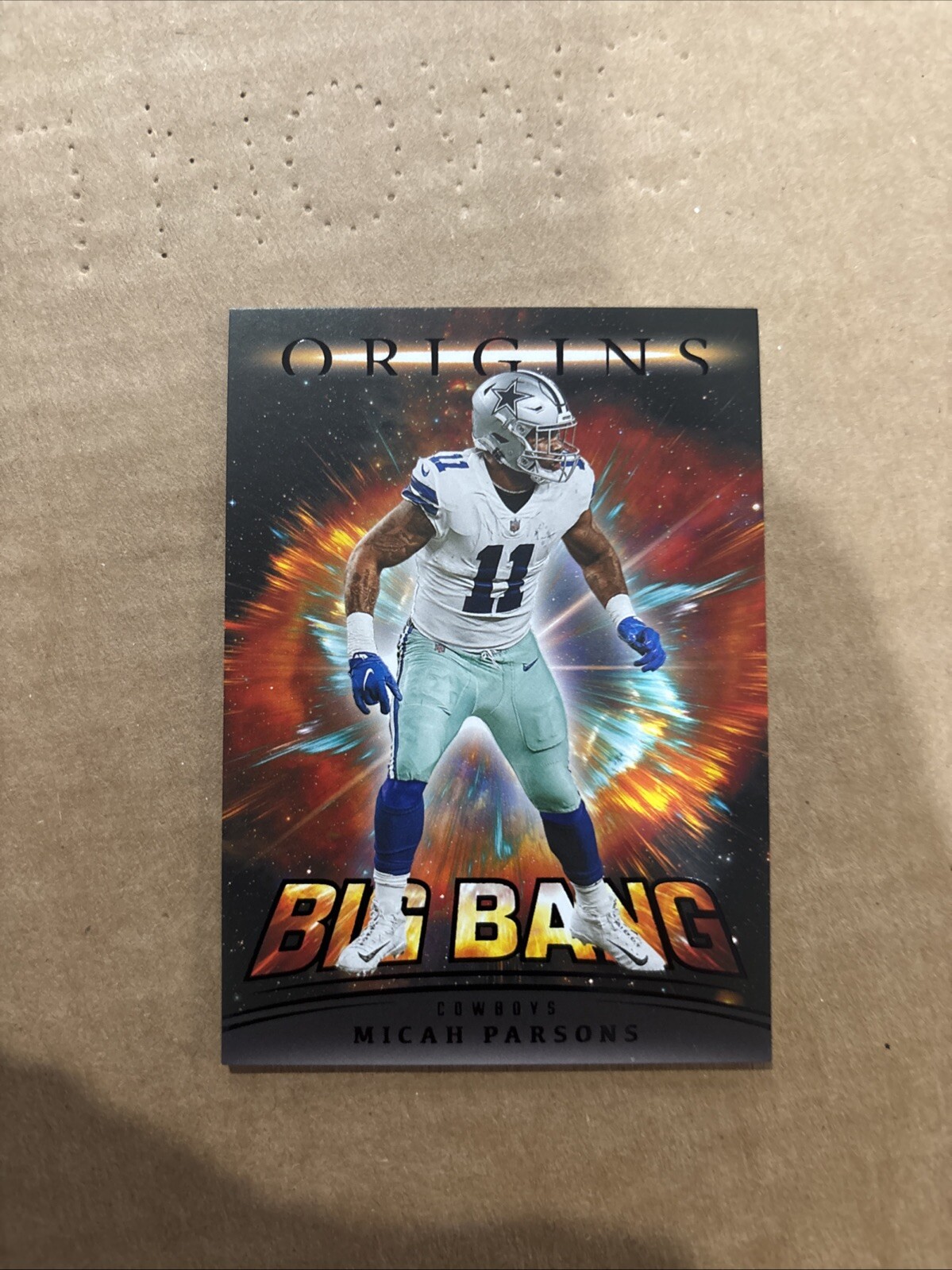 2022 Panini Origins Micah Parsons Big Bang Case Hit SSP #BB-24 Dallas Cowboys