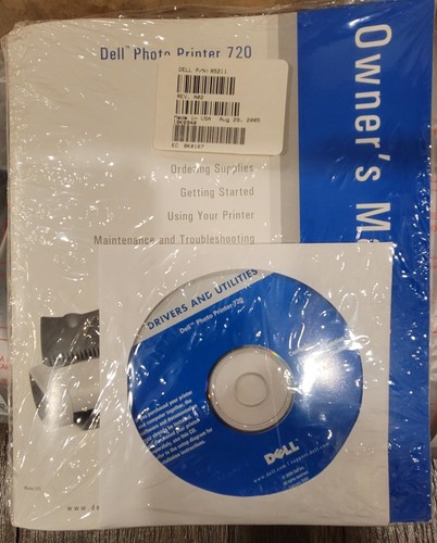 Dell 720 Color Printer With Original Packaging Box , Open Box , New - Picture 4 of 6