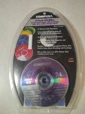 Comp Usa CD-RW's 5 Pack with Thin Color Cases.                        