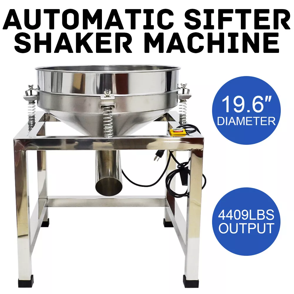 Automatic Sieve Shaker Sifter Machine Electric Powder Vibration Sieve 80 Mesh HQ