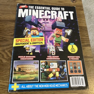 The Essential Guide To Minecraft Magazine 2023 Issue 32 Special Edition