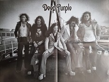 Poster: DEEP PURPLE from 2021 - 22 x 16 in. (55 x 40 cm) - MINT CONDITION!