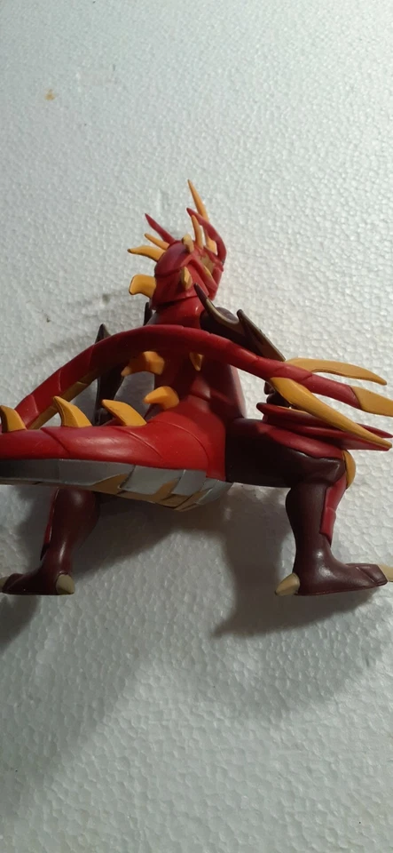 Figura de acción animé Bakugan Dragonoid Red Dragon 7 pulgadas Spin Master Sega 2009 Foto 4 de 4