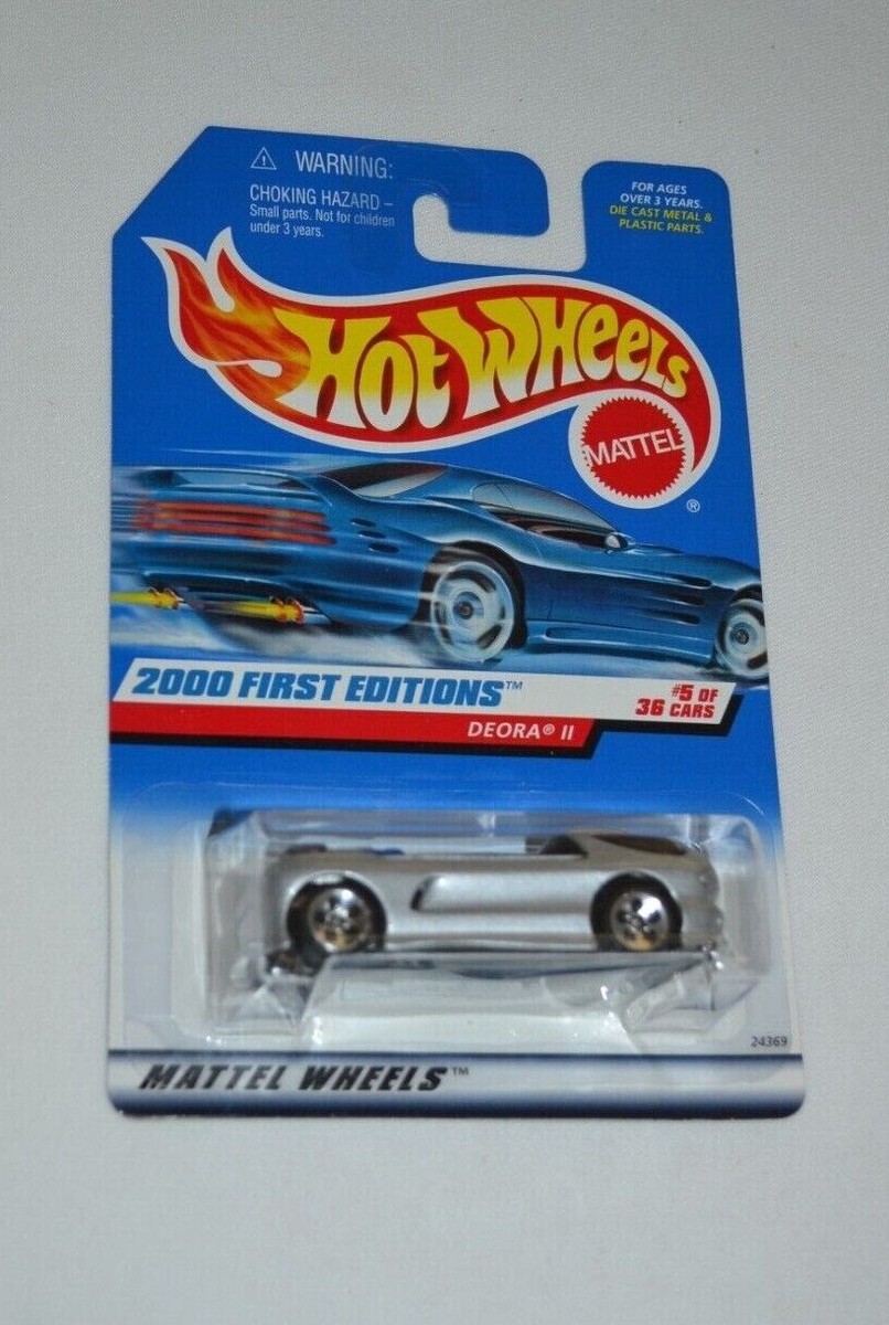 2000 HOT WHEELS - 2000 FIRST EDITIONS 5 OF 36 - DEORA II SILVER