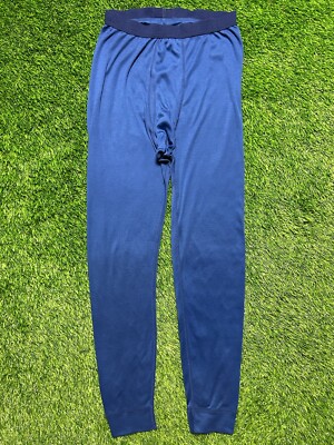 VTG Patagonia Capilene Pants Long Johns Base Layer Blue USA Made Mens Medium