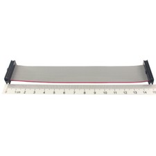 Ribbon Cable 50 Feet Silver IDC Flat - 8 Conductor 28 AWG For 2.54mm ...