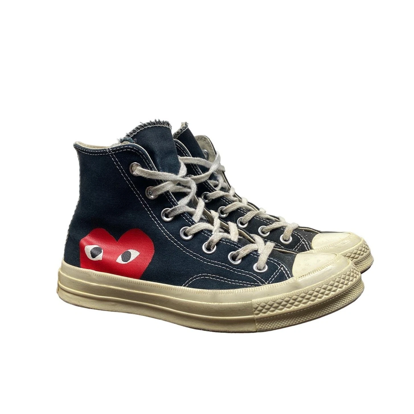 Converse Comme des Garcons Play Sneakers alte in tela donna 7 uomo 5